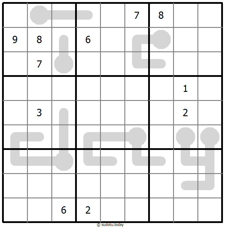 Thermo Sudoku