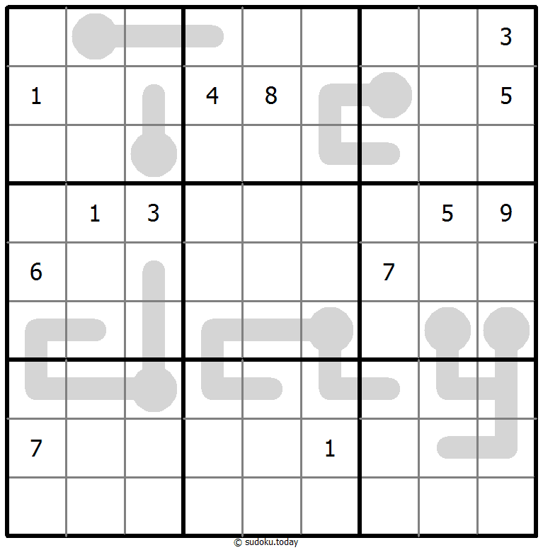Thermo Sudoku 1-November-2020