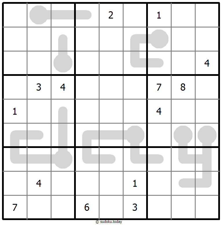Thermo Sudoku 25-April-2021