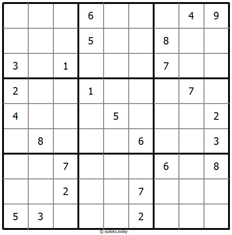 Klasik Sudoku 01 November 2025