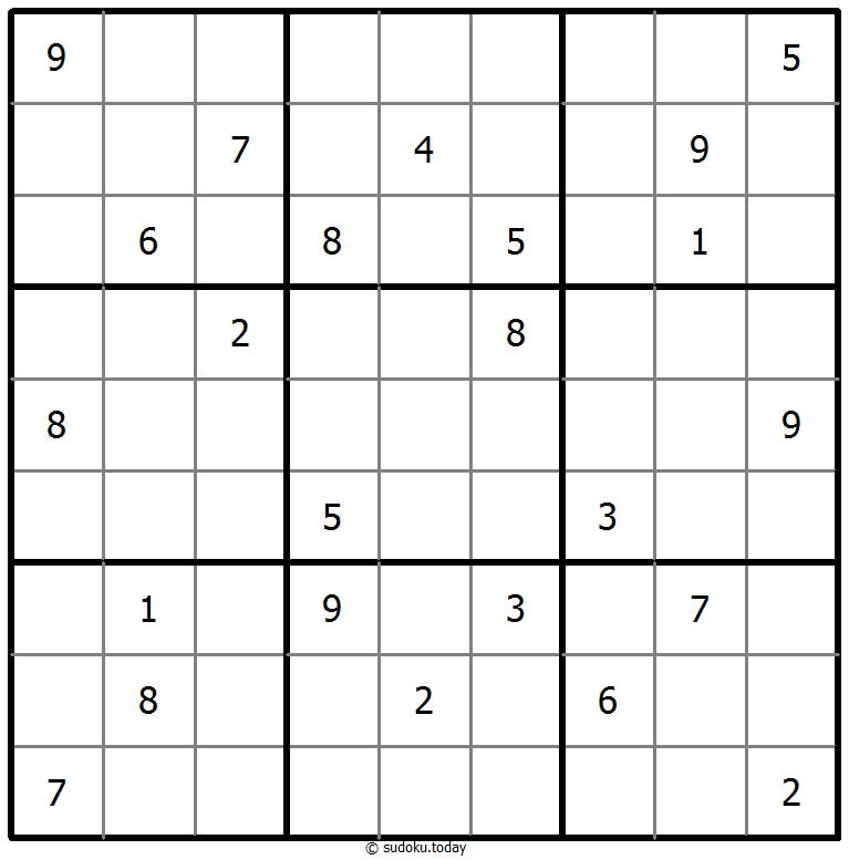 Klasyczne Sudoku 05 November 2025