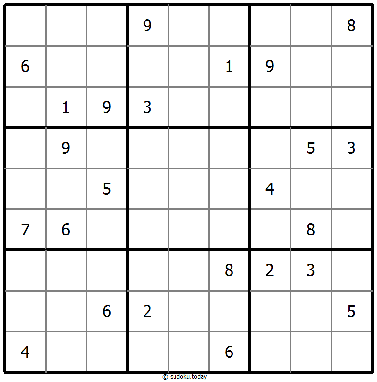 क्लासिक सुडोकू 29 octubre 2025