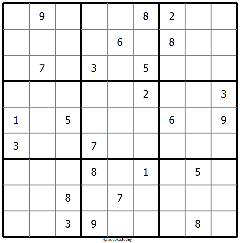 Sudoku Clássico Dia 01 de Novembro de 2025