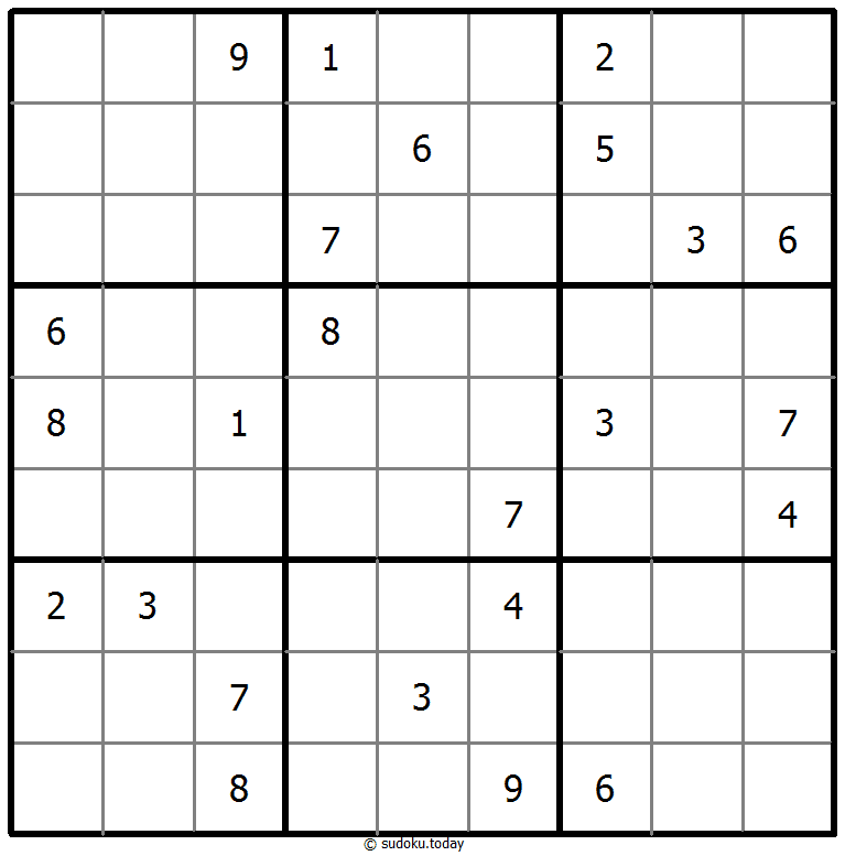 Sudoku Klasik 27 October 2025