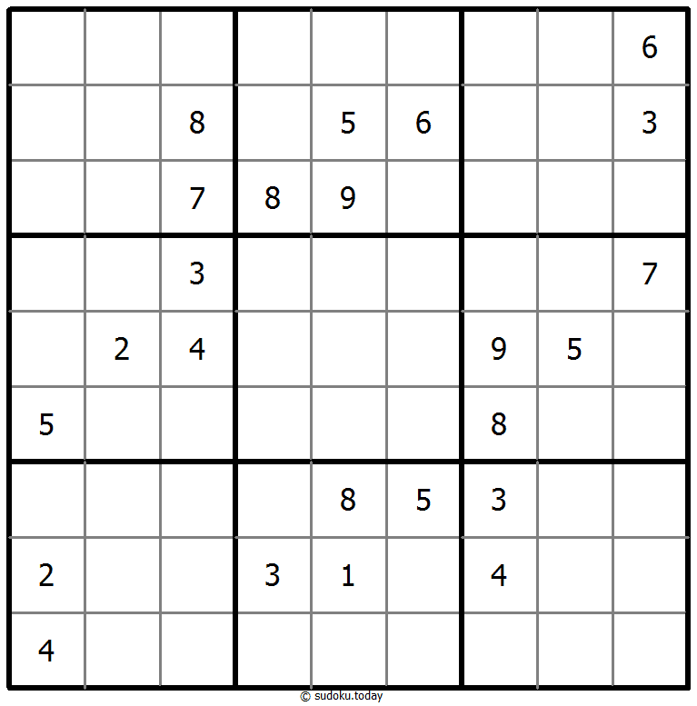 Sudoku Klasik 27 October 2025