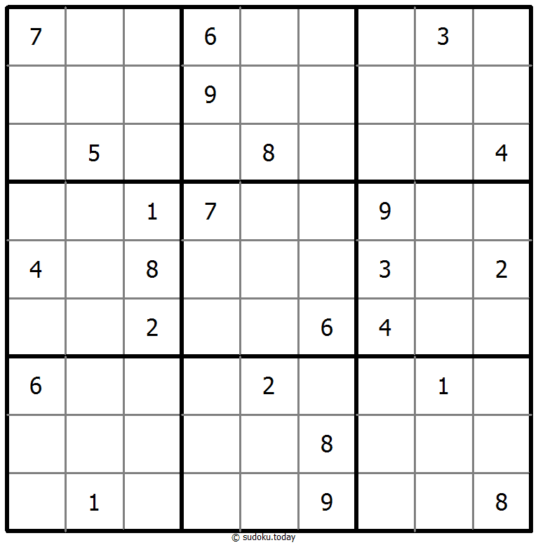 Sudoku Cổ điển 28 tháng 10, 2025