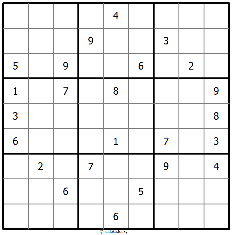 Sudoku Klasik 27 October 2025