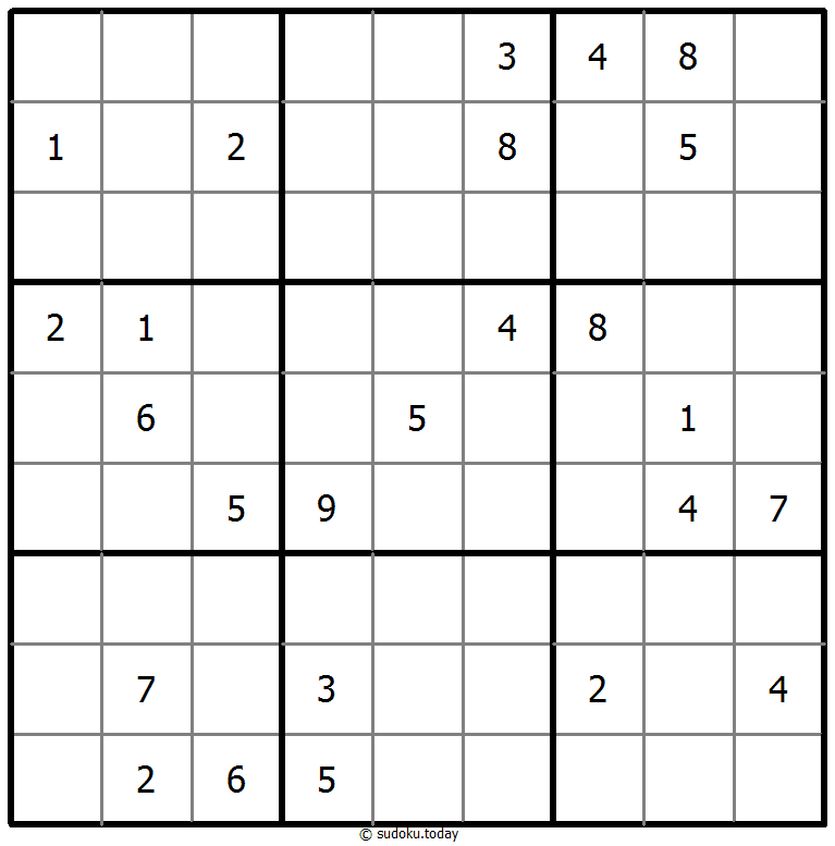 Classic Sudoku 1-August-2023