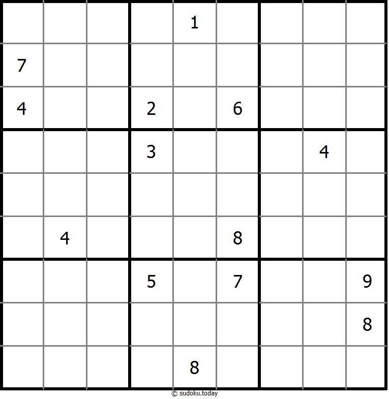 Anti Knight Sudoku 09 tháng 01, 2026
