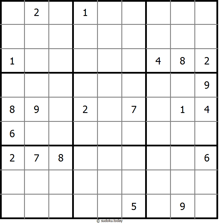 Anti Knight Sudoku 23 tháng 01, 2026