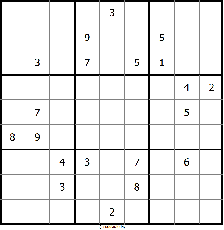 Anti Knight Sudoku 25 tháng 01, 2026