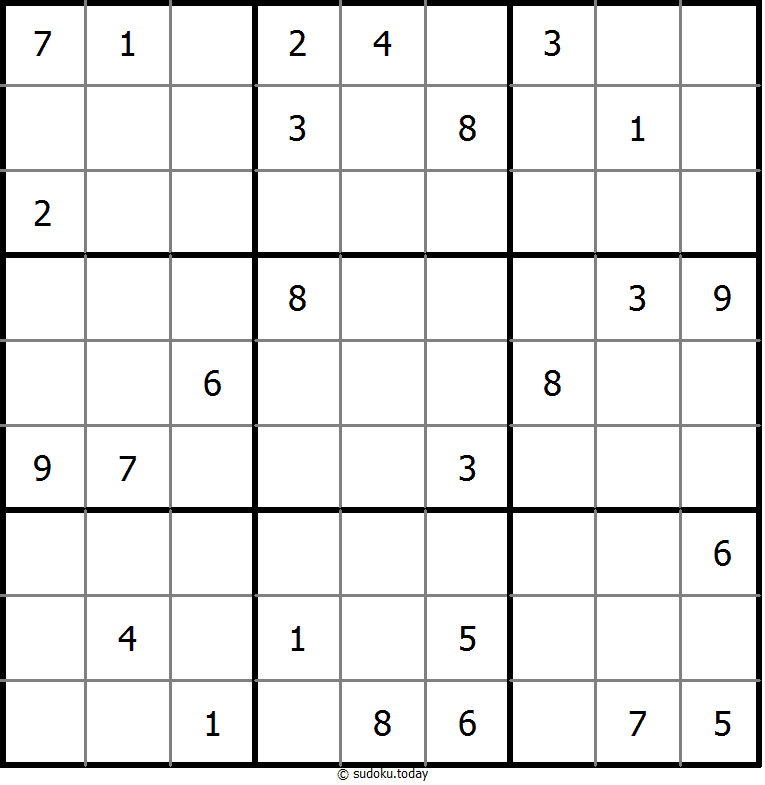 Classic Sudoku 19 February 2025