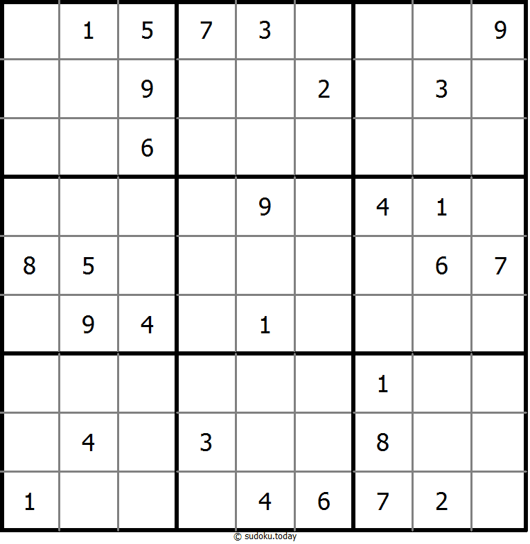 Klassieke Sudoku 01 November 2025