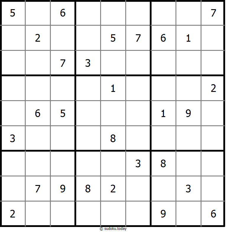 क्लासिक सुडोकू #9603