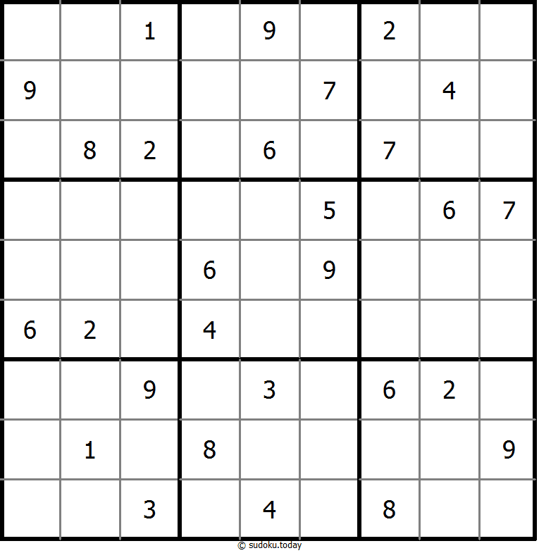 Sudoku Clássico Dia 27 de Outubro de 2025