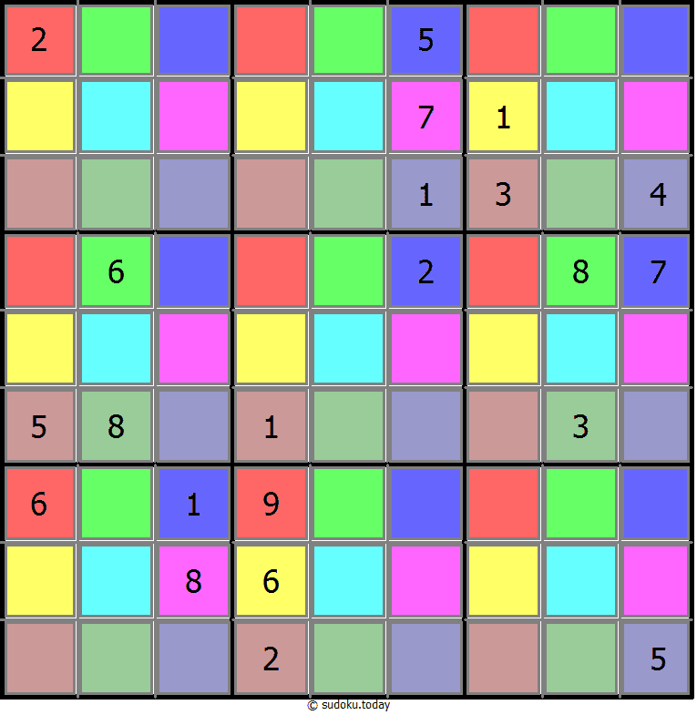 Color Sudoku