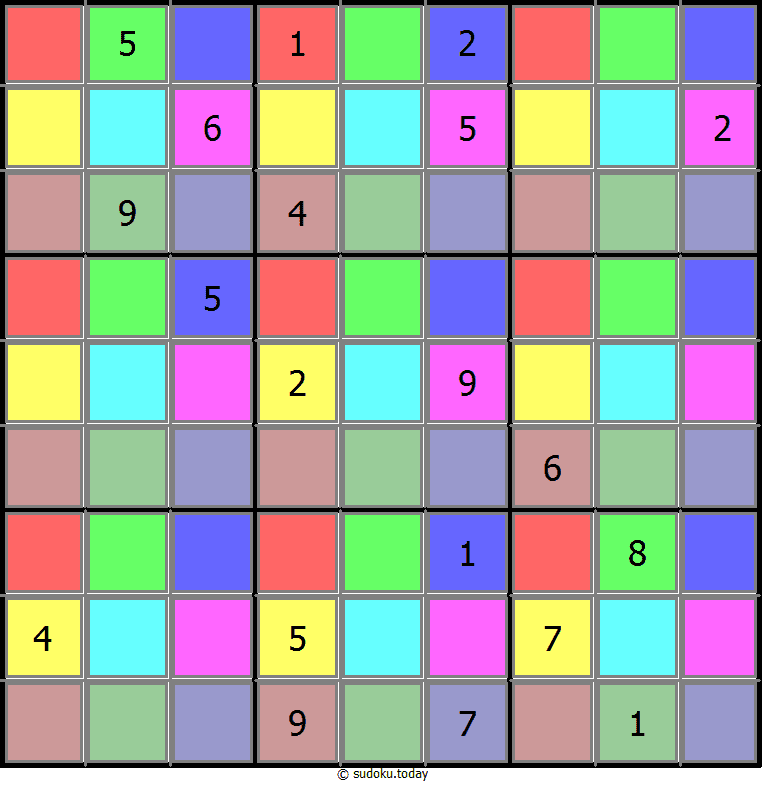 Color Sudoku 4-May-2021