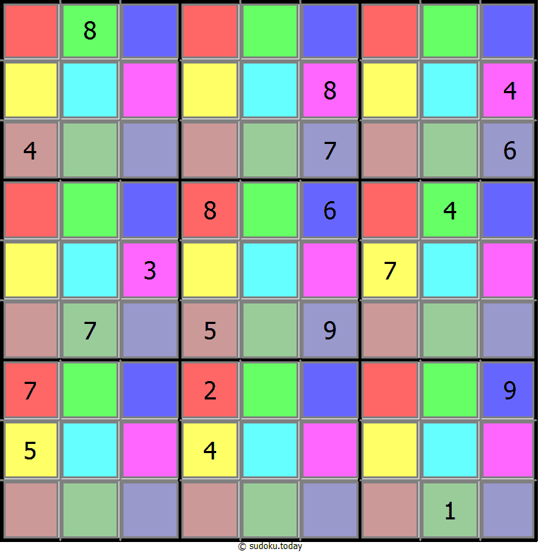 Color Sudoku 21-June-2020