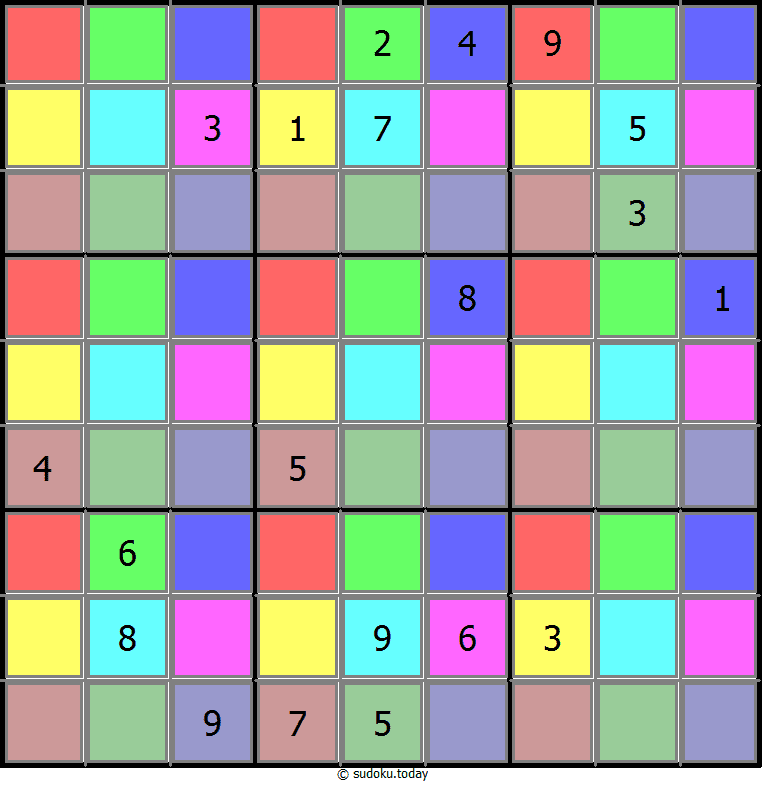 Color Sudoku 07 December 2025