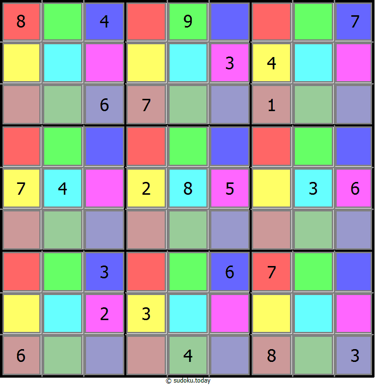 Color Sudoku
