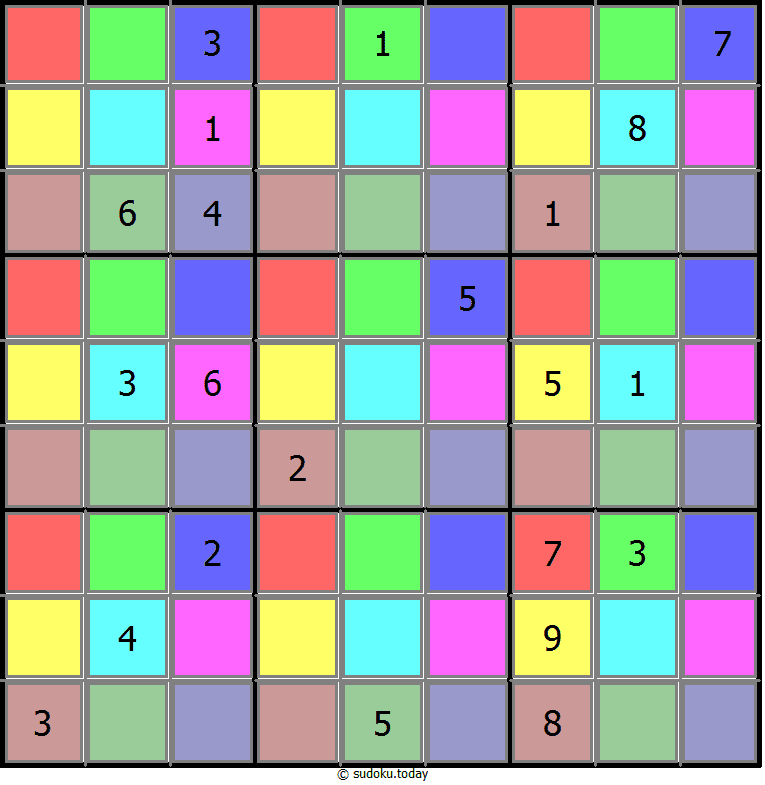 Color Sudoku