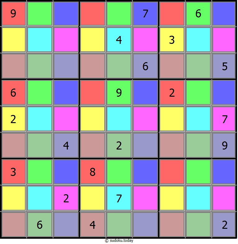 Color Sudoku 2-August-2020
