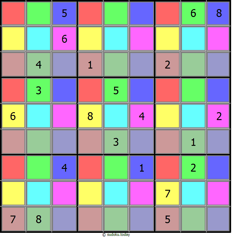 Color Sudoku 8-July-2020