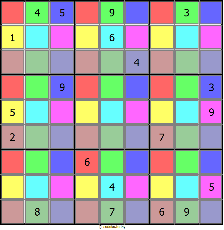 Color Sudoku