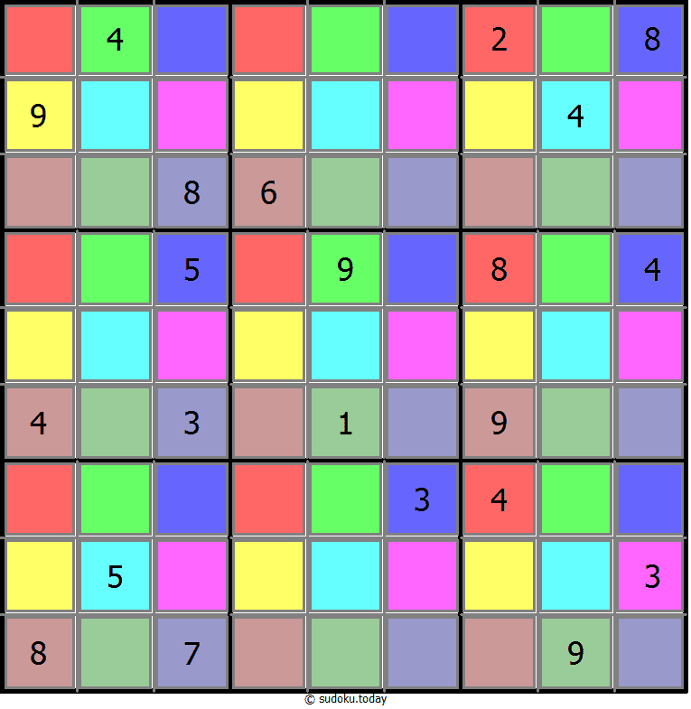 Color Sudoku 12-July-2020