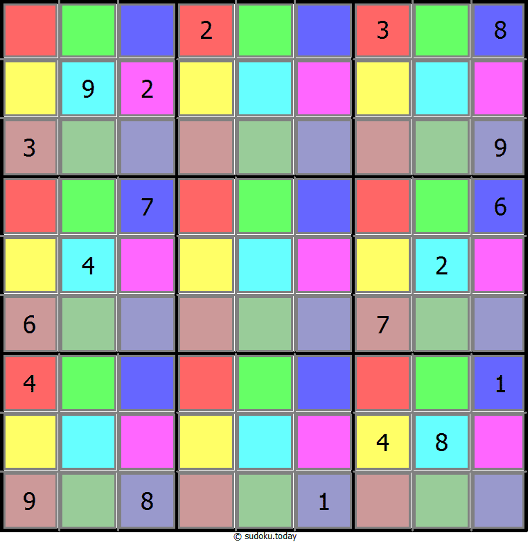 Color Sudoku 15 November 2025