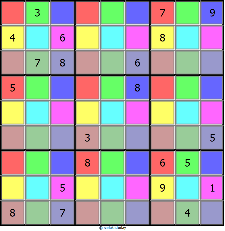 Color Sudoku 18-June-2020