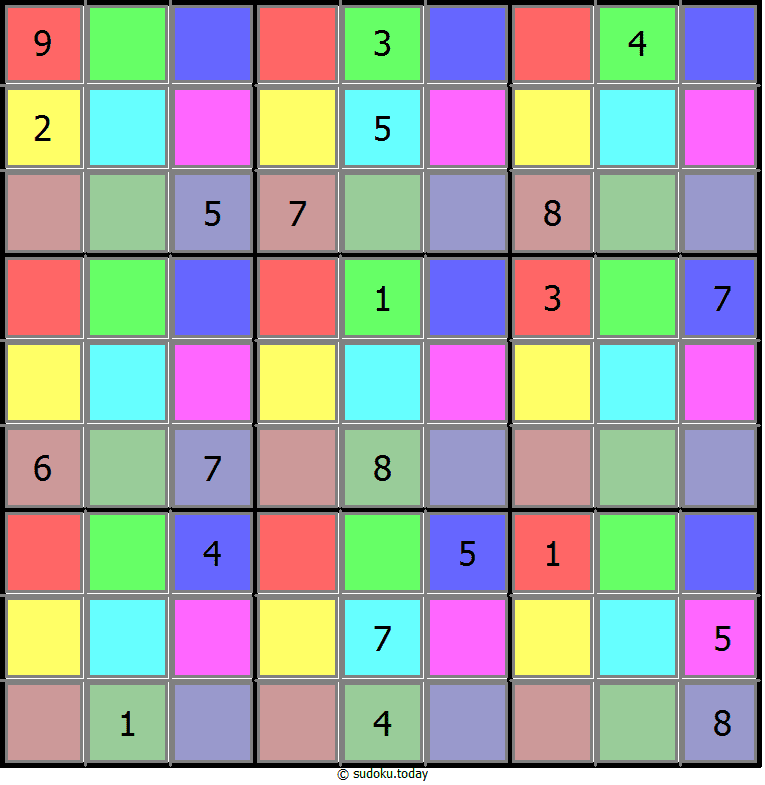 Color Sudoku 7-May-2025