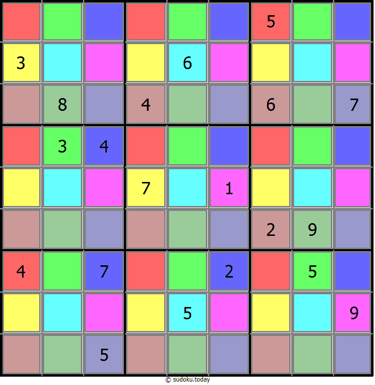 Color Sudoku 31-March-2025