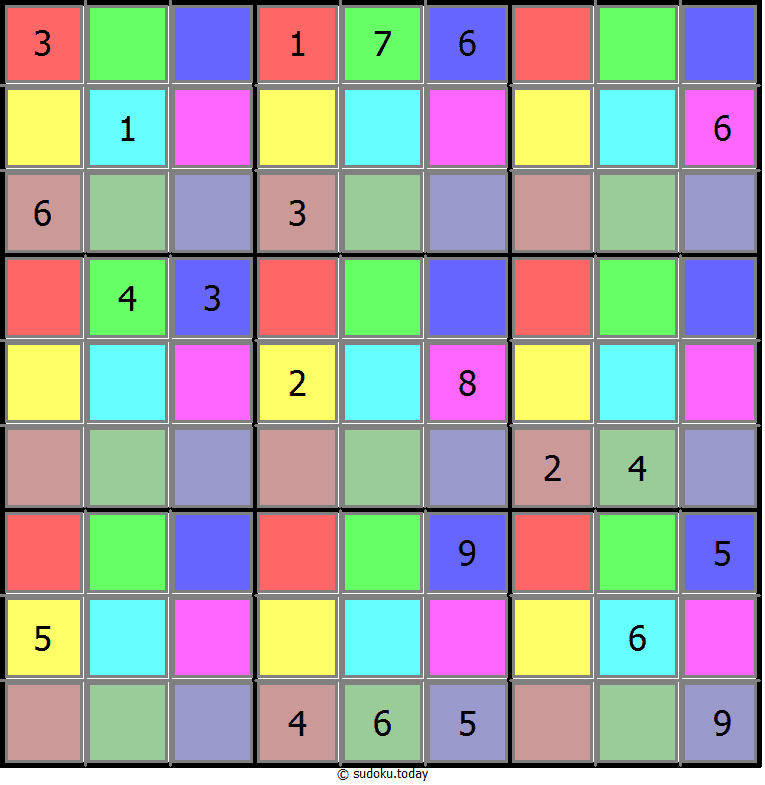 Color Sudoku