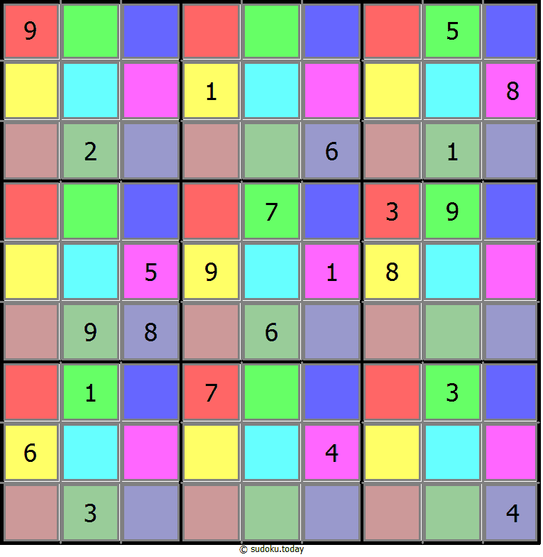 Color Sudoku