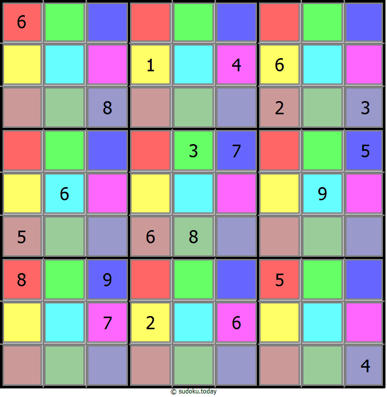 Color Sudoku 9-August-2020