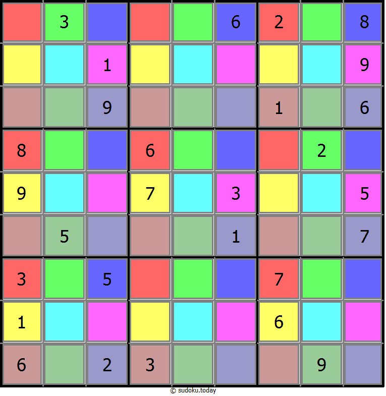 Color Sudoku 19-July-2020