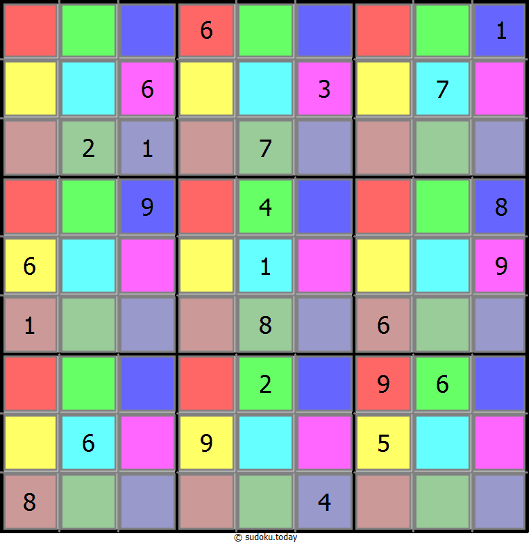 Color Sudoku 11 November 2025