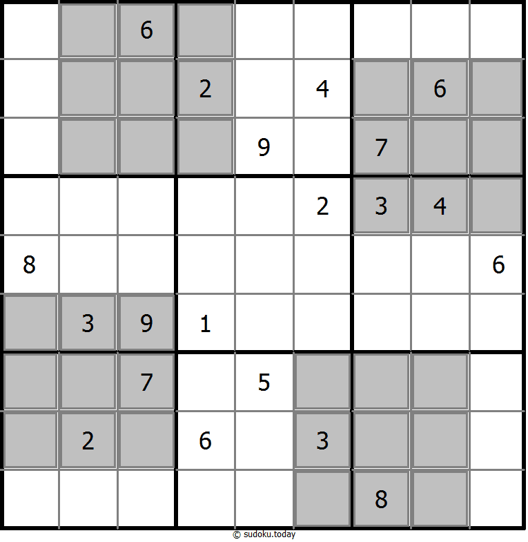 Extra Regions Sudoku 09 noviembre 2025