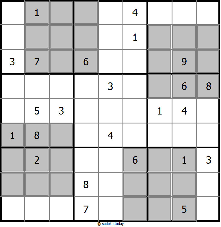 Extra Regions Sudoku 29 October 2025