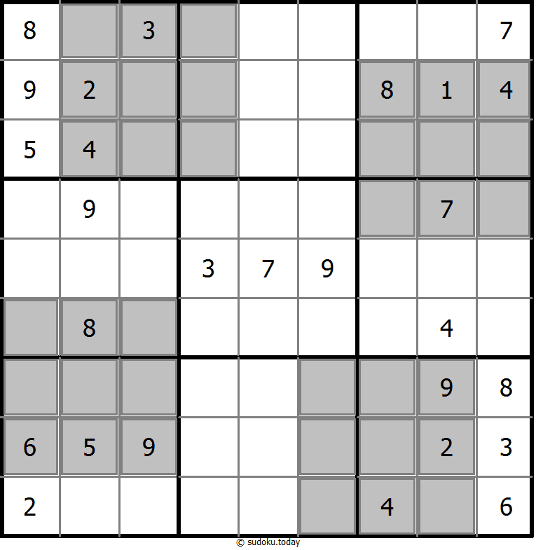 Extra Regions Sudoku 29-July-2020