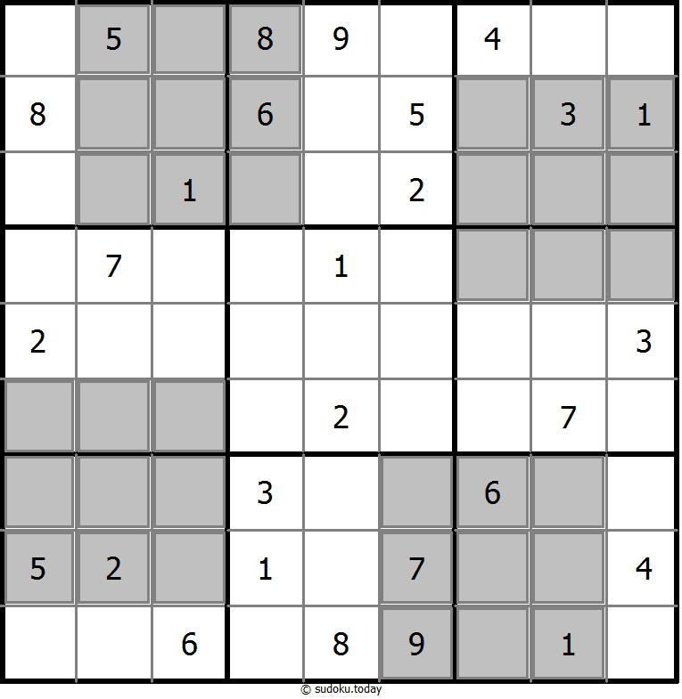 Extra Regions Sudoku 11-September-2020