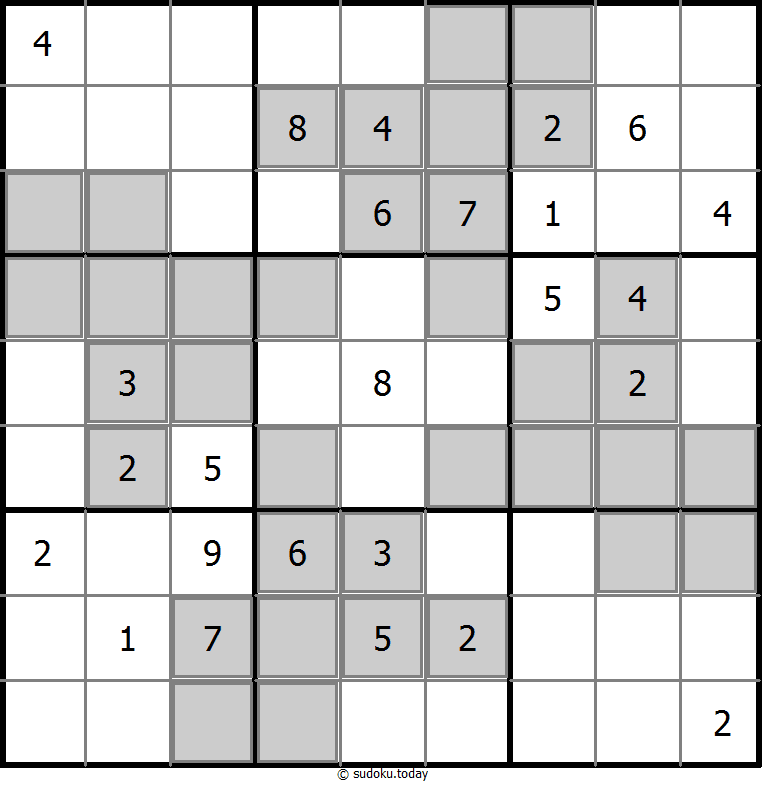 Extra Regions Sudoku 11 December 2025