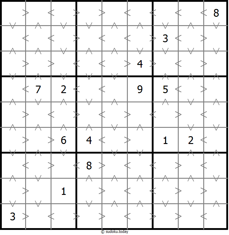 크기 관계 수독 #19477