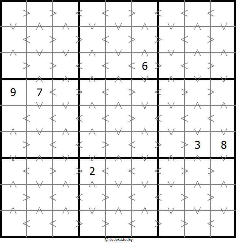 Greater Than Sudoku