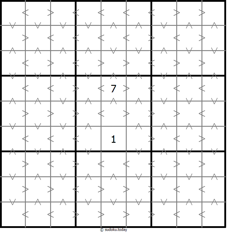 Greater Than Sudoku