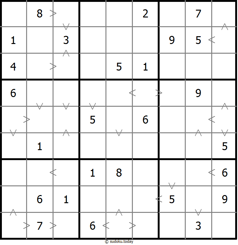 Greater Than Sudoku