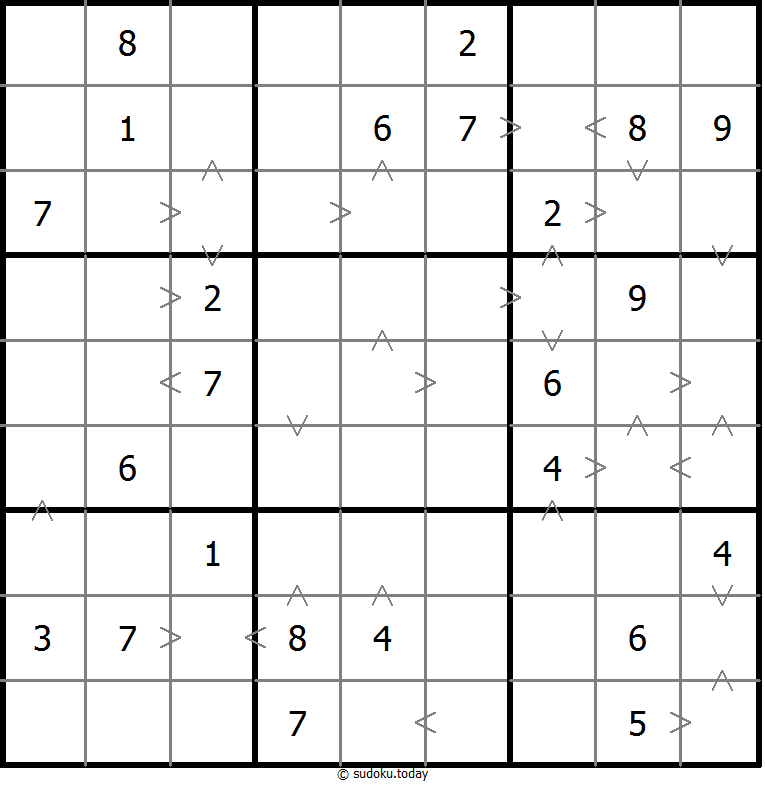 Greater Than Sudoku