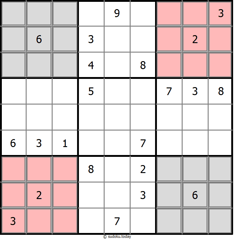 Mirror Sudoku 31 December 2025