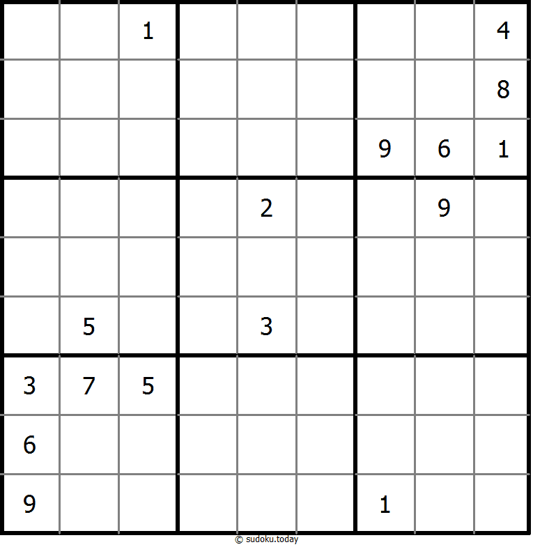 Несуміжне судоку